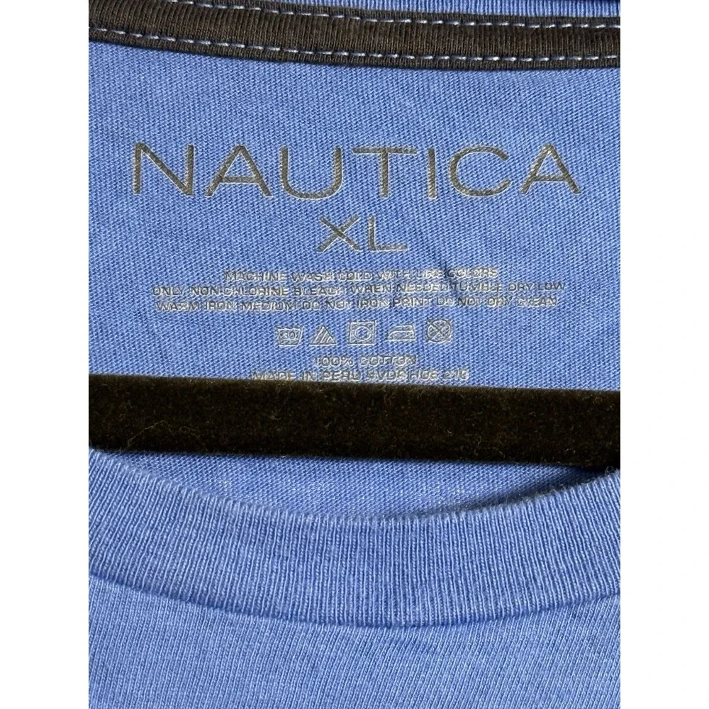 Nautica South Island Point 83 Tshirt‎ Blue XL
